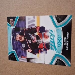 Oliver Bjorkstrand Columbus/Seattle NHL Hockey Trading Cards